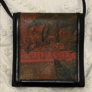 Roberto Vascon Black Crossbody Bag